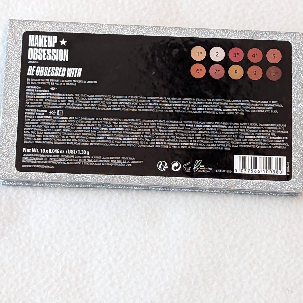 🎉HP🎉BE OBSESSED WITH Eyeshadow Palette Makeup Obsession - Picture 5 of 12